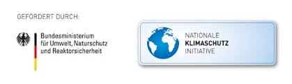 Logos Gefördert durch Bundesumweltministerium und Nationale Klimaschutz Initiative