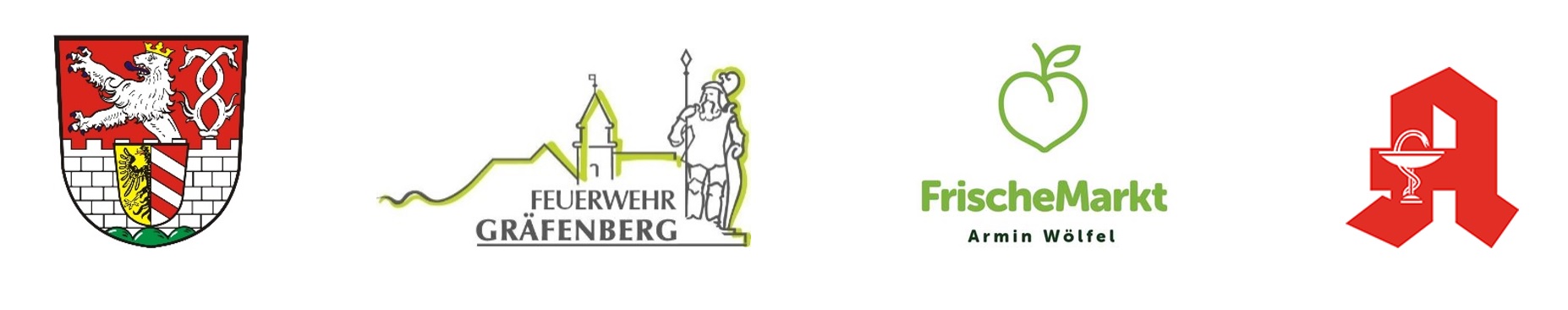 Logos der Teilnehmer an der Hilfsaktion Ukraine Gräfenberg